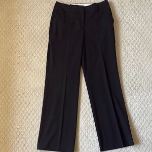 Ann Taylor Black Trouser Leg Pants - 4p